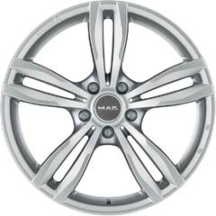 MAK LUFT 8×18 5×120 ET30 DIA72.6 SILVER литой