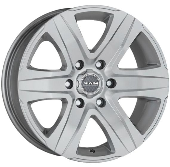 MAK STONE 4X4 T 8.5×18 6×114.3 ET30 DIA66.1 SILVER литой
