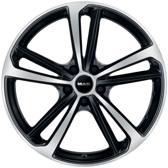 MAK NURBURG 8.5×19 5×112 ET42 DIA66.5 BLACK MIRROR литой