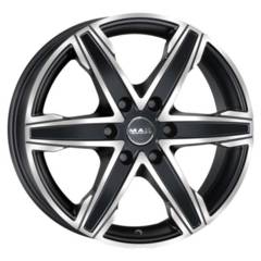 MAK KING 6 6.5×16 6×130 ET62 DIA84.1 ICE BLACK литой