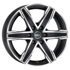 MAK KING 6 6.5×16 6×130 ET54 DIA84.1 ICE BLACK литой