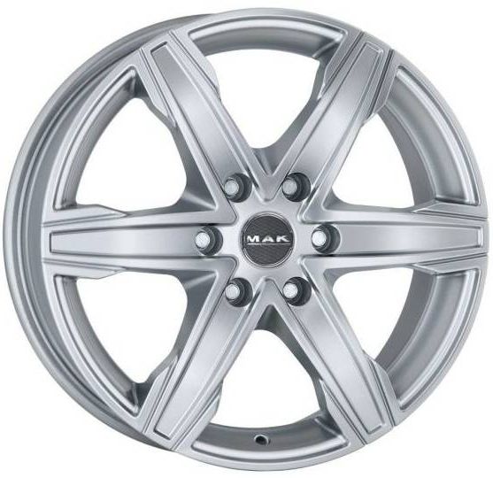 MAK KING 6 6.5×16 6×130 ET54 DIA84.1 SILVER литой