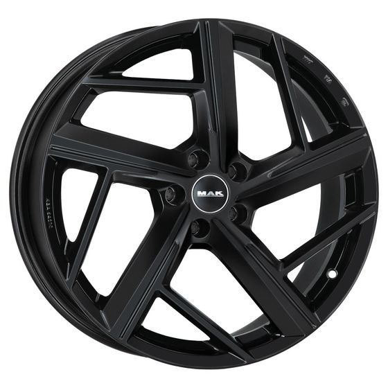 MAK QVATTRO 8×18 5×112 ET42 DIA66.5 GLOSS BLACK литой