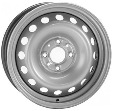 ЕВРОДИСК 64A50C ED 6×15 4×100 ET50 DIA60.1 SILVER стальной