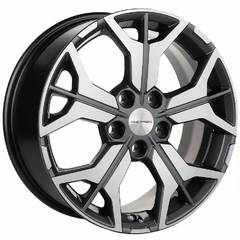 KHOMEN WHEELS KHW1715 7×17 5×114.3 ET43.5 DIA67.1 BLACK литой