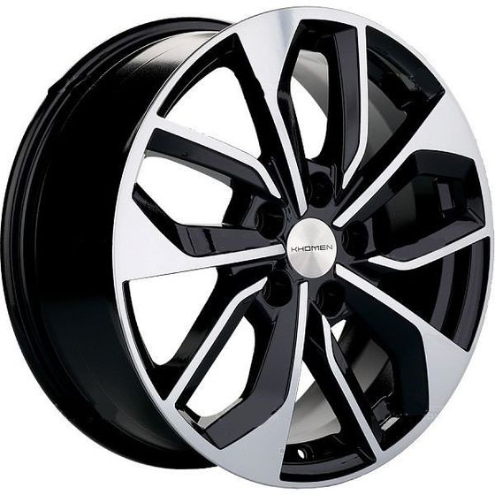 KHOMEN WHEELS KHW1703 7×17 5×112 ET46 DIA66.6 BLACK литой KHOMEN WHEELS KHW1703 7×17 5×112 ET46 DIA66.6 BLACK литой