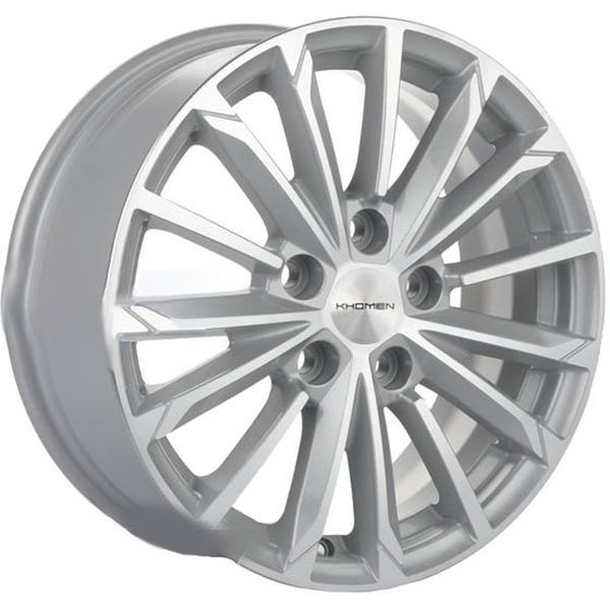 KHOMEN WHEELS KHW1611 6.5×16 5×114.3 ET45 DIA67.1 SILVER литой