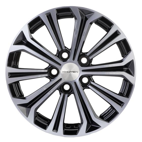 KHOMEN WHEELS KHW1610 6.5×16 5×108 ET45 DIA60.1 BLACK литой