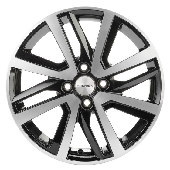 KHOMEN WHEELS KHW1609 6×16 4×100 ET48 DIA54.1 BLACK литой KHOMEN WHEELS KHW1609 6×16 4×100 ET48 DIA54.1 BLACK литой