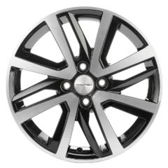 KHOMEN WHEELS KHW1609 6×16 4×100 ET48 DIA54.1 BLACK литой