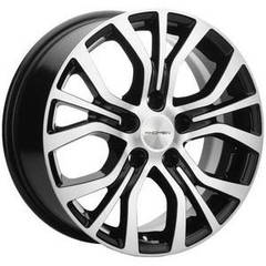 KHOMEN WHEELS KHW1608 6.5×16 5×114.3 ET43 DIA67.1 BLACK литой