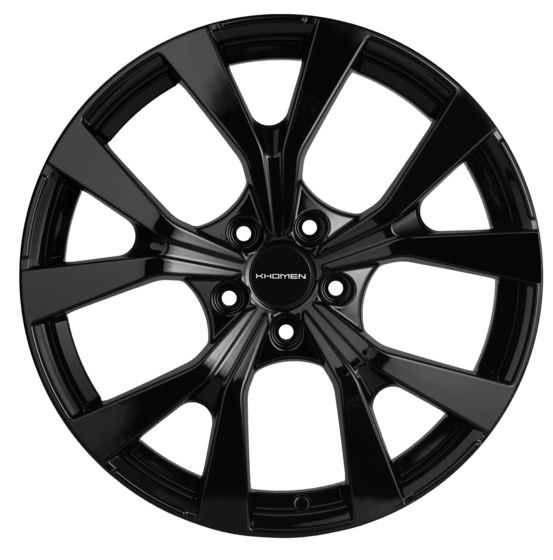 KHOMEN WHEELS KHW1906 7×19 5×114.3 ET45 DIA60.1 BLACK литой