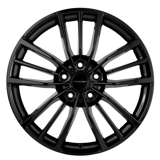 KHOMEN WHEELS KHW1812 7×18 5×114.3 ET40 DIA64.1 BLACK литой