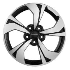 KHOMEN WHEELS KHW1724 7×17 5×114.3 ET45 DIA67.1 BLACK литой