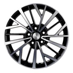 KHOMEN WHEELS KHW1717 7×17 5×114.3 ET45 DIA67.1 BLACK литой