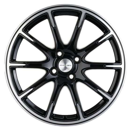 KHOMEN WHEELS KHW1707 6.5×17 4×100 ET50 DIA60.1 BLACK литой KHOMEN WHEELS KHW1707 6.5×17 4×100 ET50 DIA60.1 BLACK литой