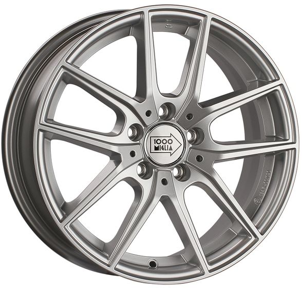 1000 MIGLIA MM041 7.5×17 5×114.3 ET45 DIA67.1 SILVER GLOSS литой