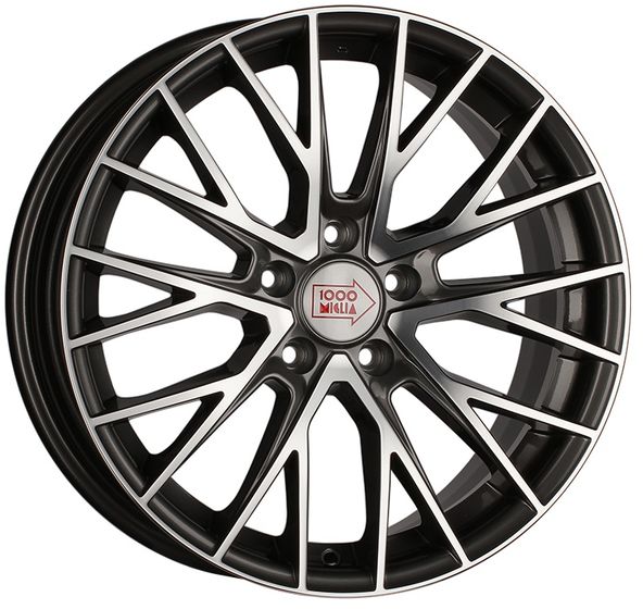 1000 MIGLIA MM1009 8×18 5×108 ET40 DIA63.4 DARK ANTHRACITE POLISHED литой 1000 MIGLIA MM1009 8×18 5×108 ET40 DIA63.4 DARK ANTHRACITE POLISHED литой