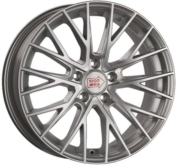 1000 MIGLIA MM1009 8×17 5×112 ET35 DIA66.6 SILVER HIGH GLOSS литой