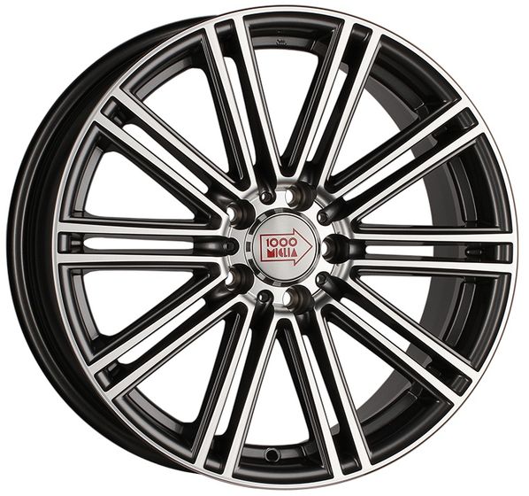1000 MIGLIA MM1005 7.5×17 5×120 ET35 DIA72.6 DARK ANTHRACITE POLISHED литой