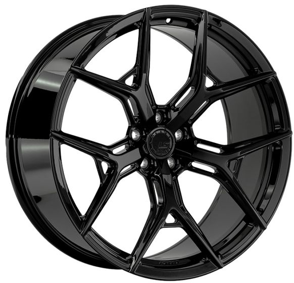 LS FORGED LS FG14Y 9.5×22 5×112 ET35 DIA66.6 BLACK кованый