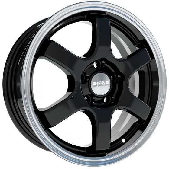 SKAD КИОТО 6×15 5×100 ET38 DIA57.1 АЛМАЗ АНТРАЦИТ литой