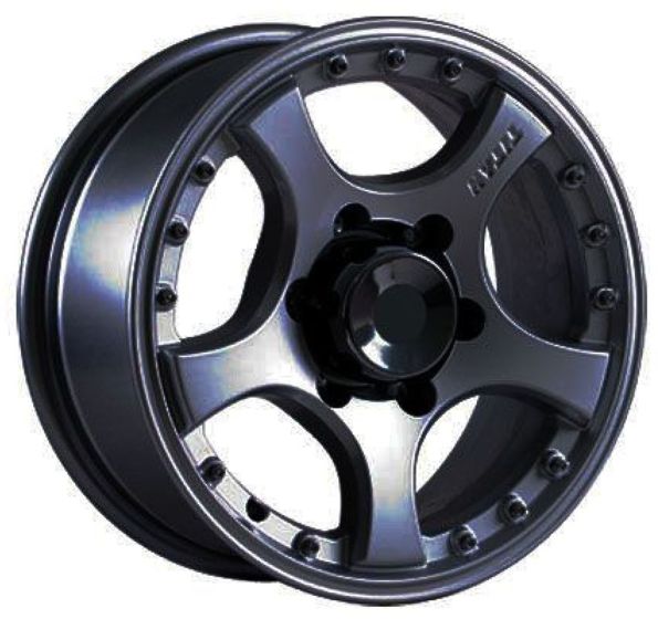 SKAD ТИТАН 7×16 5×139.7 ET20 DIA109.7 GRAPHITE литой