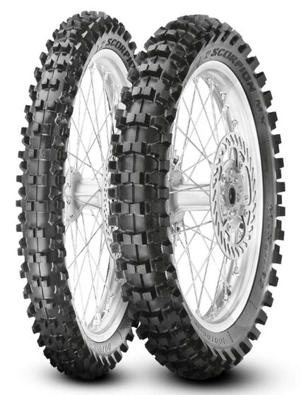 PIRELLI SCORPION MX32 MID SOFT 60/100R14 29M летняя передняя PIRELLI SCORPION MX32 MID SOFT 60/100R14 29M летняя передняя