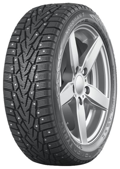 Шина NOKIAN TYRES NORDMAN 7 195/55R16 91T XL зимняя шипованная Шина NOKIAN TYRES NORDMAN 7 195/55R16 91T XL зимняя шипованная